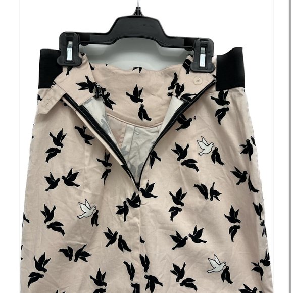 Bird Patterned Skirt - Picture 2 of 2